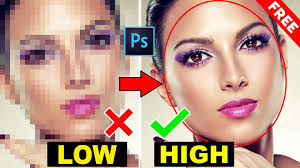 how to depixelate images and convert