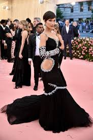 Bella Hadid attends The 2019 Met Gala Celebrating Camp: Notes on... | Met  gala dresses, Met gala outfits, Celebrity outfits