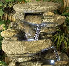 Rock Cascade Water Feature Fountain 3