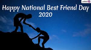 Friendship day (also international friendship day or friend's day) is a day in several countries for celebrating friendship. National Best Friend 2020 Day Images Hd Wallpapers For Free Download Online Wish Happy Bff Day With Whatsapp Stickers Gif Greetings And Hike Messages Latestly