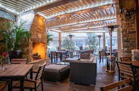 the fifth fireside patio and bar
