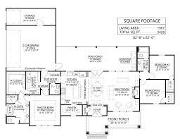 Traditional House Plan With Outdoor Kitchen