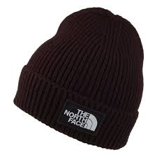 The North Face Hats Logo Box Cuffed Beanie Hat Black