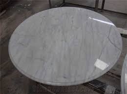 Bianco Carrara Marble Table Tops Patio