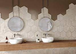 bathroom tile combinations able to