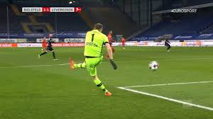 Join the discussion or compare with others! Watch Bayer Leverkusen S Lukas Hradecky Scores Barely Believable Own Goal Football Video Eurosport
