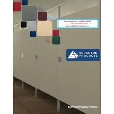 Scranton Toilet Partition Colors And Texture Brochure