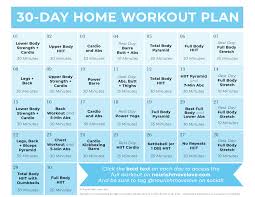 free 30 day home workout plan pdf