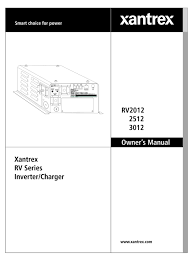 Learn about wiring diagram symbools. Xantrex Rv2012 Rv2512 Rv3012 Owner S Manual Pdf Download Manualslib