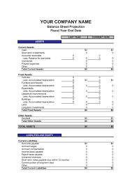 Balance Sheet Template Word Pdf By Business In A Box