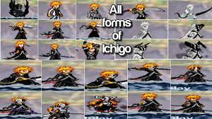 All Forms of Kurosaki Ichigo - Bleach VS Naruto MUGEN - YouTube