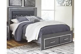All ashley furniture bed frames are made from exceptional materials that give them unparalleled strength and durability. Lodanna Queen Panel Bed With 2 Storage Drawers Ashley Furniture Homestore