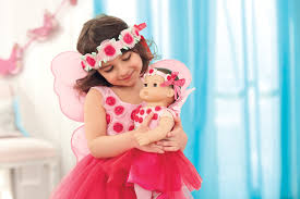 cute baby playing doll 6941022