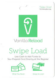 new vanilla reload flex load cards at