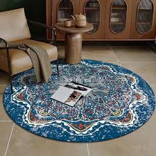round 120 120cm anti slip rug carpet