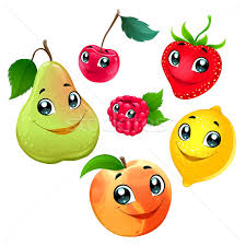 Resultado de imagem para frutas desenhos
