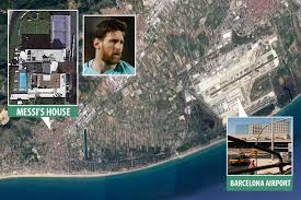 The home was extended after the star purchased an adjacent villa. Lionel Messi S House Airline Boss Claims Barcelona Airport Cannot Expand As Planes Can T Fly Over Messi S Home In Castelldefels