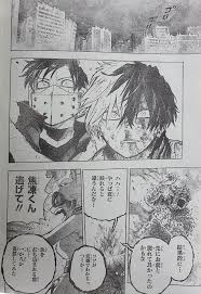 a lot of red string on a bulletin board — MHA Chapter 363 spoilers  translations