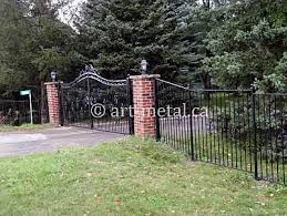 Wrought Iron Folding Security Gates For