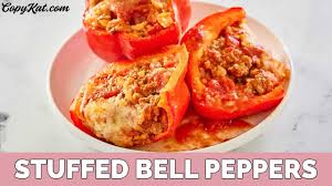 stuffed bell peppers with rice