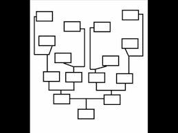 How To Draw A Family Tree Diagram Chart Easy Simple Step