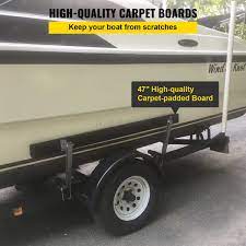 boat trailer bunk board guide on 5