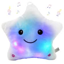 Soft Musical Led Light Up Pillow Star Lullaby Stuffed Glow In The Dark Star Pillow For Kids Buy Led Star Plush Pillow Glow In The Dark Star Pillow Led Light Up Star Pillow