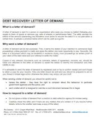 11 sle debt recovery letters in pdf