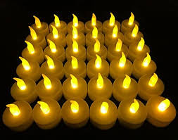 Flameless Led Tea Light Candles 36 Pk