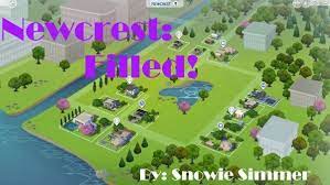 Mod The Sims Newcrest Filled By