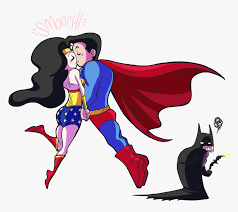 The longer these guides are, the taller your wonder woman will be. Drawn Superman Wonder Woman And Superman Easy Cute Wonder Woman Drawing Hd Png Download Kindpng