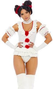 Lets Play A Game Sexy Movie Clown Character Costume