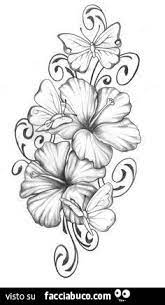Disegno di fiore semplice per bambini piccoli da stampare. Disegni A Matita Fiori E Farfalle Coloring And Drawing