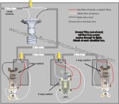 Wiring diagram for three way switch. 4 Way Switch Wiring