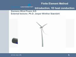 Finite Element Method Introduction 1d