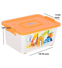 venus multicolour plastic storage box
