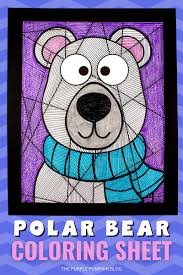 This will encourage preschoolers to retain and expand their knowledge of shapes and colors. Free Printable Polar Bear Coloring Sheet For Winter Days
