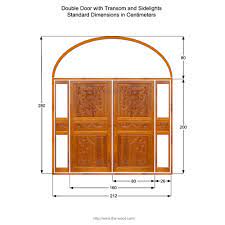 wooden door technical specifications