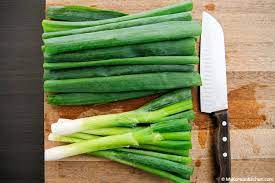 how to green onions scallions