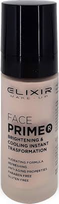 elixir make up face primer brightening