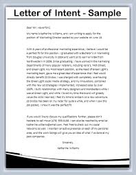    letter of intent sample   memo templates Find Word Letters