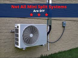 not all mini split systems are diy
