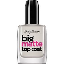 It lasts up to 10 days and only takes one coat. Amazon Com Sally Hansen Big Matte Top Coat 0 4 Fl Oz Pack Of 1 Beauty