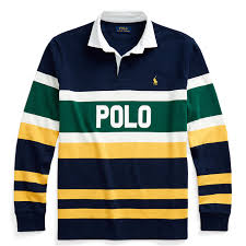 long sleeve rugby polo mens
