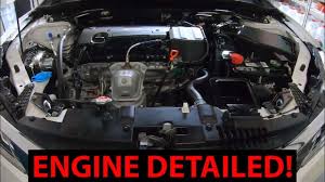 car engine detailing on 2016 honda