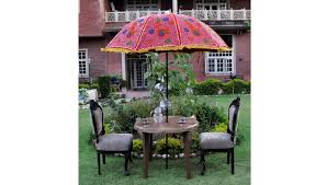 patio umbrellas create a relaxing