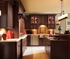 Dark Maple Kitchen Cabinets Decora