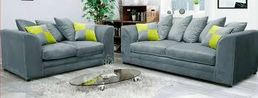 velvet fabric sofa armchair 3 2 seater