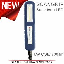 Details About Scangrip Superform Cob Led Work Light 6w 80 Cri 700 Lumens Slim Handy Ip54