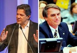 Resultado de imagem para Imagens de Bolsonaro e haddad